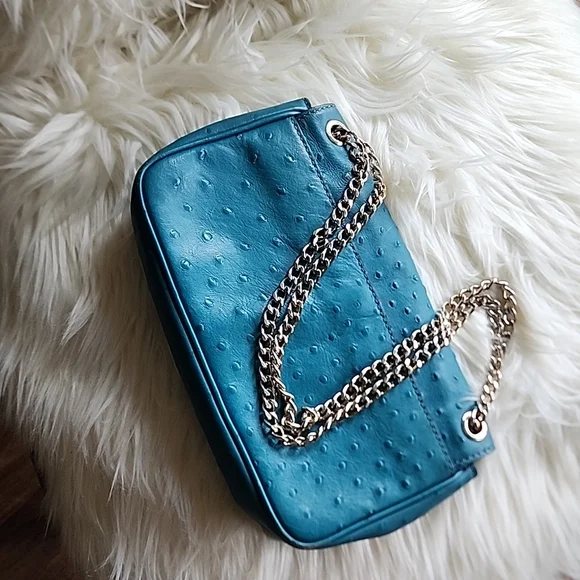 Michael Kors Ostrich leather satchel - Picture 5 of 7